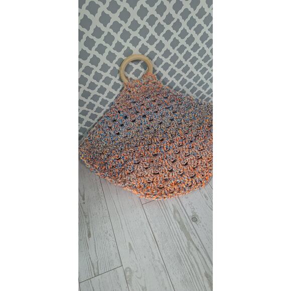 Cute handmade crochet teething ring blanket - Picture 3 of 5
